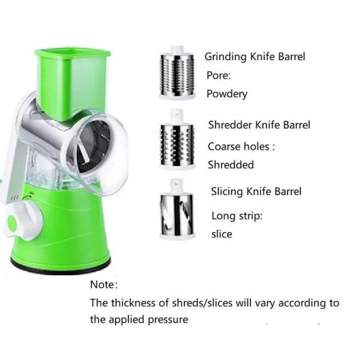 3 in 1 Manual Vegetable Cutter