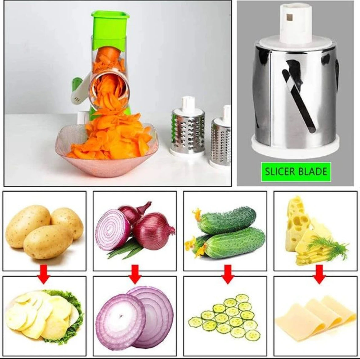 3 in 1 Manual Vegetable Cutter