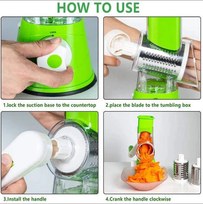 3 in 1 Manual Vegetable Cutter